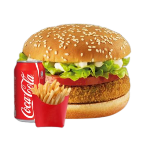 Vegie Burger Meal